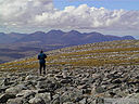 Beinn Dearg, Meall nan Ceapraichean and Eididh nan Clach Geala